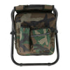 Portable Folding Backpack Chair Camping Stool Cooler Bag Rucksack Beach Fishing 150kg load Green Deals499