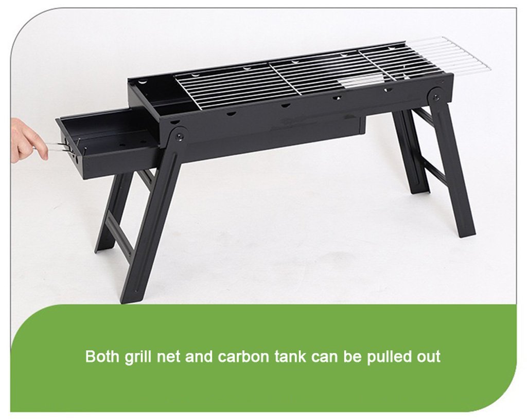 Foldable Portable BBQ Charcoal Grill Barbecue Camping Hibachi Picnic Large Deals499