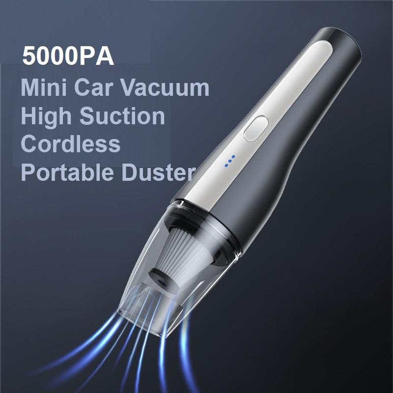5000Pa Handheld Cordless Car Vacuum Cleaner Powerful Suction Portable Mini Home Wet Dry Deals499