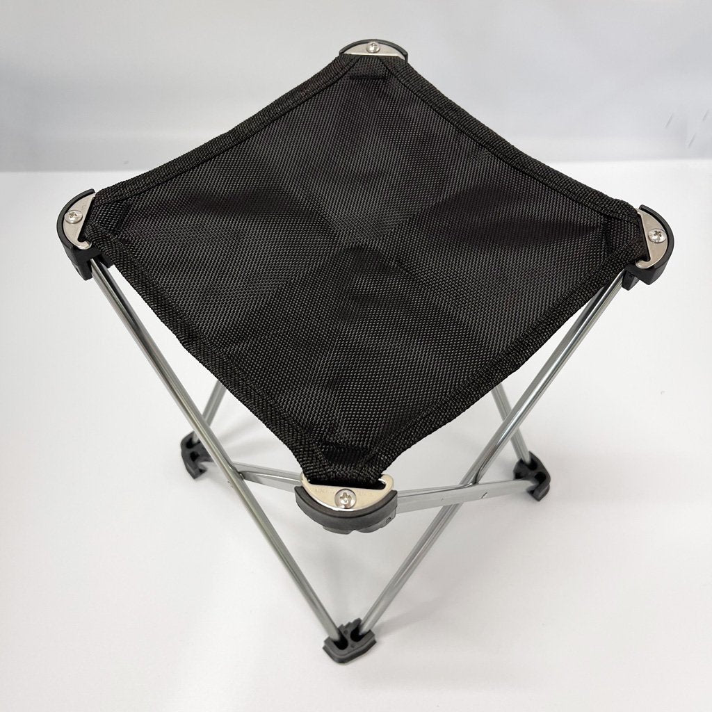 Mini Portable Outdoor Folding Stool Camping Fishing Picnic Chair Seat 80kg Black Deals499