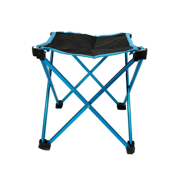 Mini Portable Outdoor Folding Stool Camping Fishing Picnic Chair Seat 80kg Blue Deals499