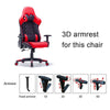 Gaming Chair Ergonomic Racing chair 165° Reclining Gaming Seat 3D Armrest Footrest Red Black Deals499