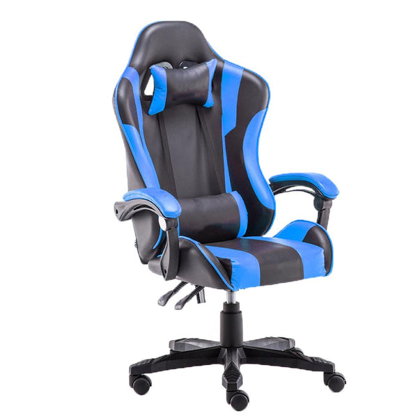 Gaming Chair Office Computer Seating Racing PU Executive Racer Recliner Large Blue Deals499
