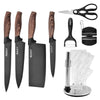 8 pieces Kitchen Knife Set Everich Chef Sharpener Knives Stainless Steel Nonstick Scissor Gift Deals499