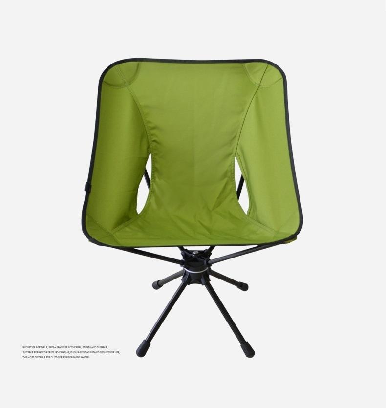 Outdoor Hiking Camping Beach Portable Folding Swivel Chair Carry Bag Green Deals499