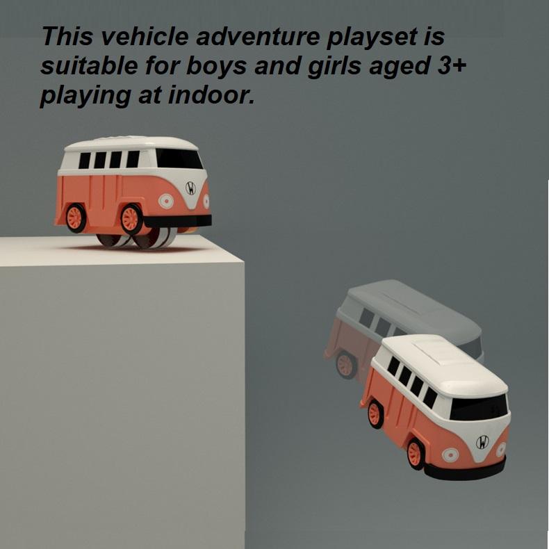 Racing Rail Car Model Educational Toy Adventure Mechanical Interactive Train Deals499