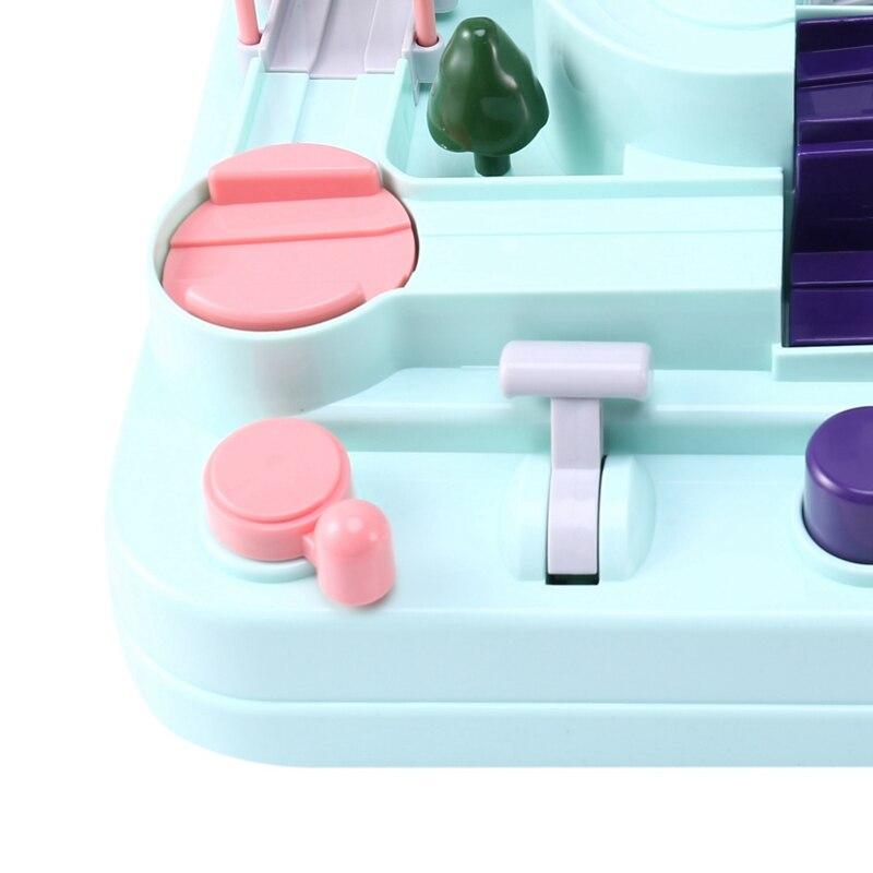 Rail Car Train Track Toys for Kids Boys Girls Xmas Gifts Racing Cars Mechanical Adventure Brain Table Game Deals499