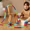Changeable Track In The Dark Track with LED Light-Up Race Car Flexible Track Toy 138 Deals499