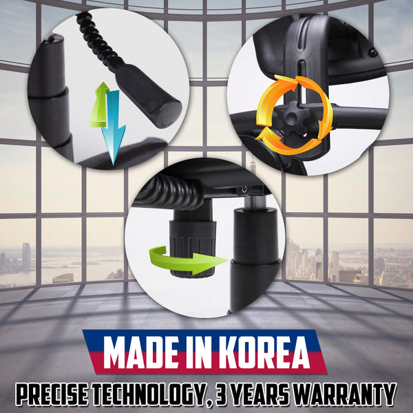Korean Grey Office Chair Ergonomic SUPERB Deals499