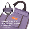 KOELE Purple Shopper Bag Tote Bag Foldable Travel Laptop Grocery KO-SHOULDER Deals499