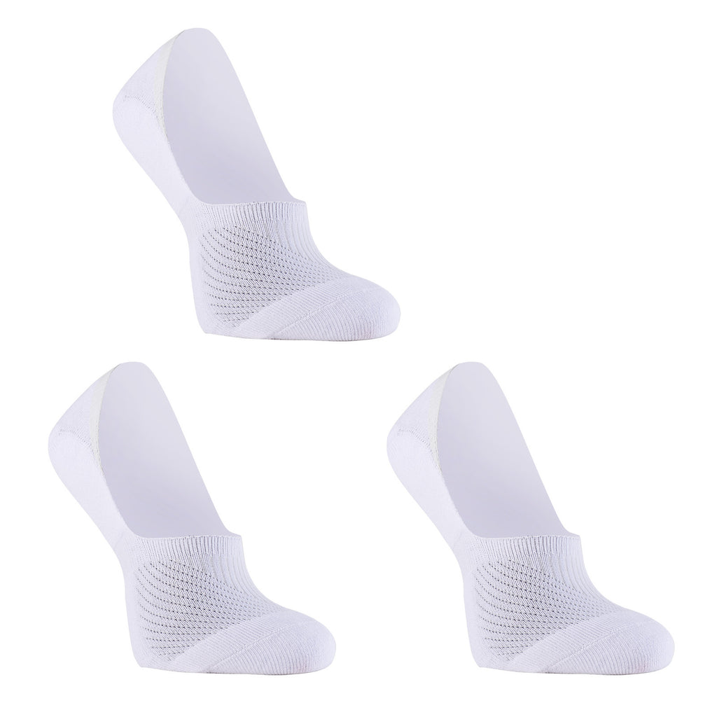 Rexy 3 Pack Large White Cushion No Show Ankle Socks Non-Slip Breathable from Deals499 at Deals499