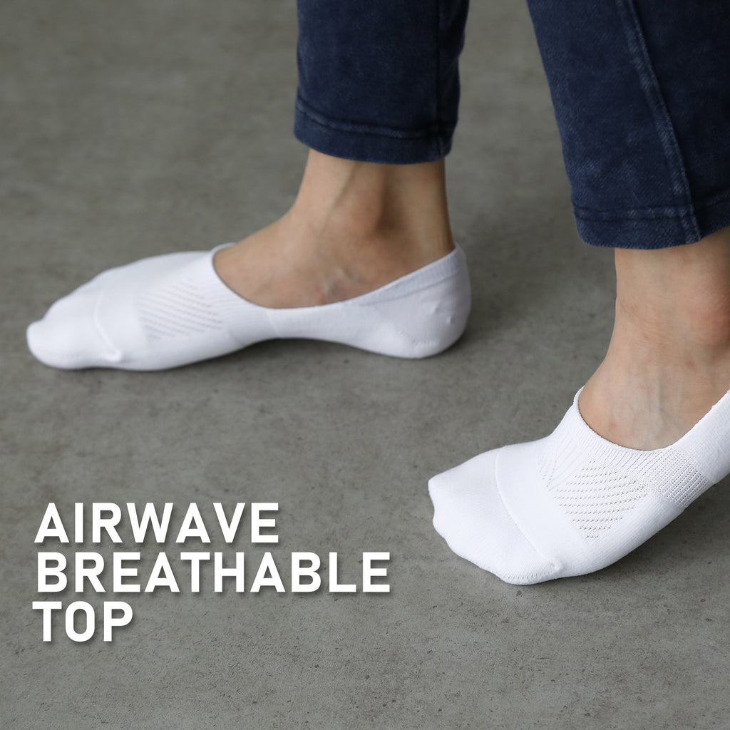 Rexy 3 Pack Large White Cushion No Show Ankle Socks Non-Slip Breathable from Deals499 at Deals499