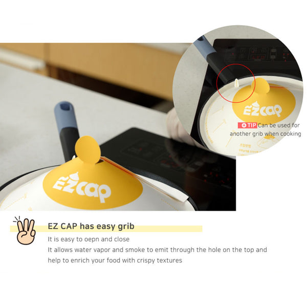 EZ Cap 200X Paper Lid for Frypan Disposable Cooking Pan Cap Deals499