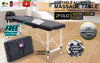 Forever Beauty Black Portable Beauty Massage Table Bed Therapy Waxing 2 Fold 55cm Aluminium Deals499