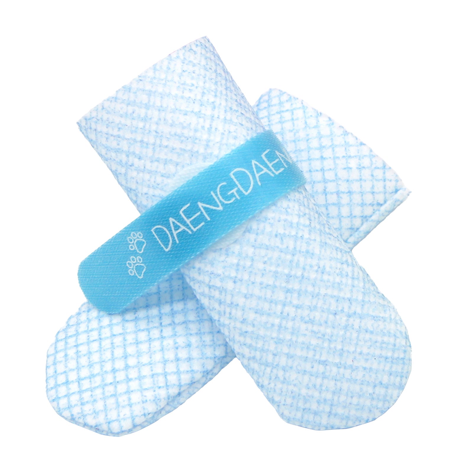 Daeng Daeng Shoes 28pc M Blue Dog Shoes Waterproof Disposable Boots Anti-Slip Socks Deals499