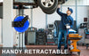 Dynamic Power Air Hose Reel Automotive Industrial 15m Retractable Rewind Deals499