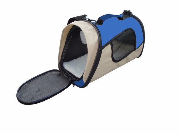 YES4PETS Small Pet Dog Cat Rabbit Guinea Pig Ferret Carrier Travel Bag-Blue from Deals499 at Deals499
