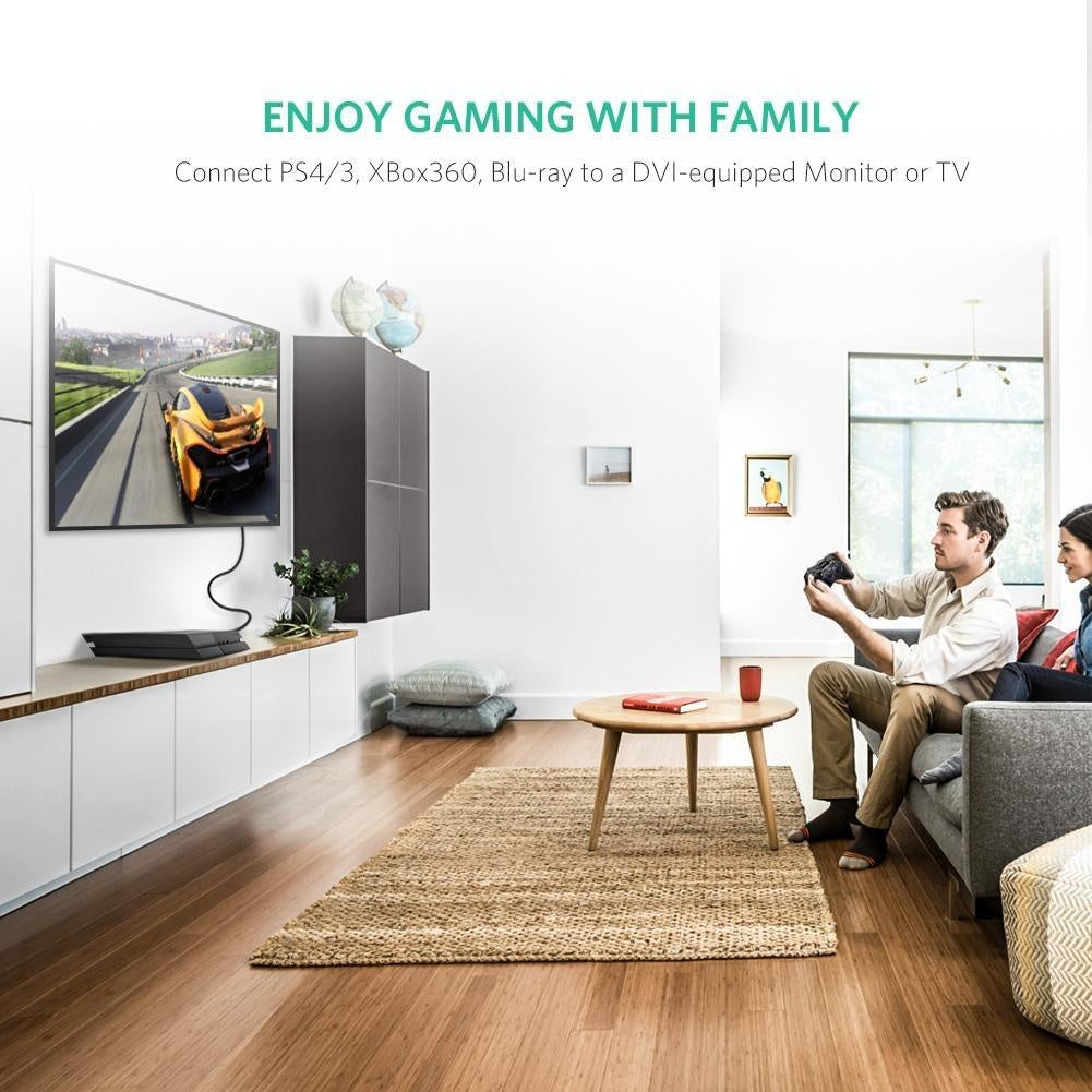 UGREEN 10136 HDMI To DVI 24+1 Cable 3M Deals499