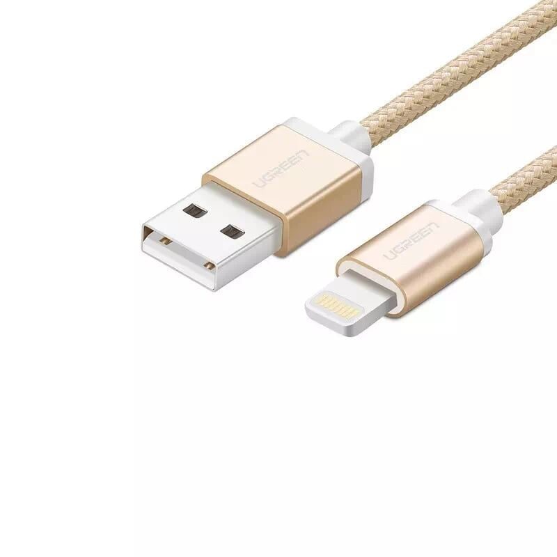 UGREEN 30589 iPhone 8-pin to USB2.0 Sync & Charging Cable 2M Gold Deals499