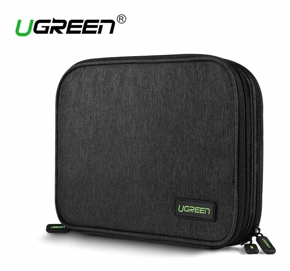 UGREEN 50147 Double Layer Electronic Accessories Organiser Travel Bag Deals499