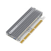 Simplecom EC415 NVMe M.2 SSD to PCIe x4 x8 x16 Expansion Card with Aluminium Heat Sink and RGB Light Deals499