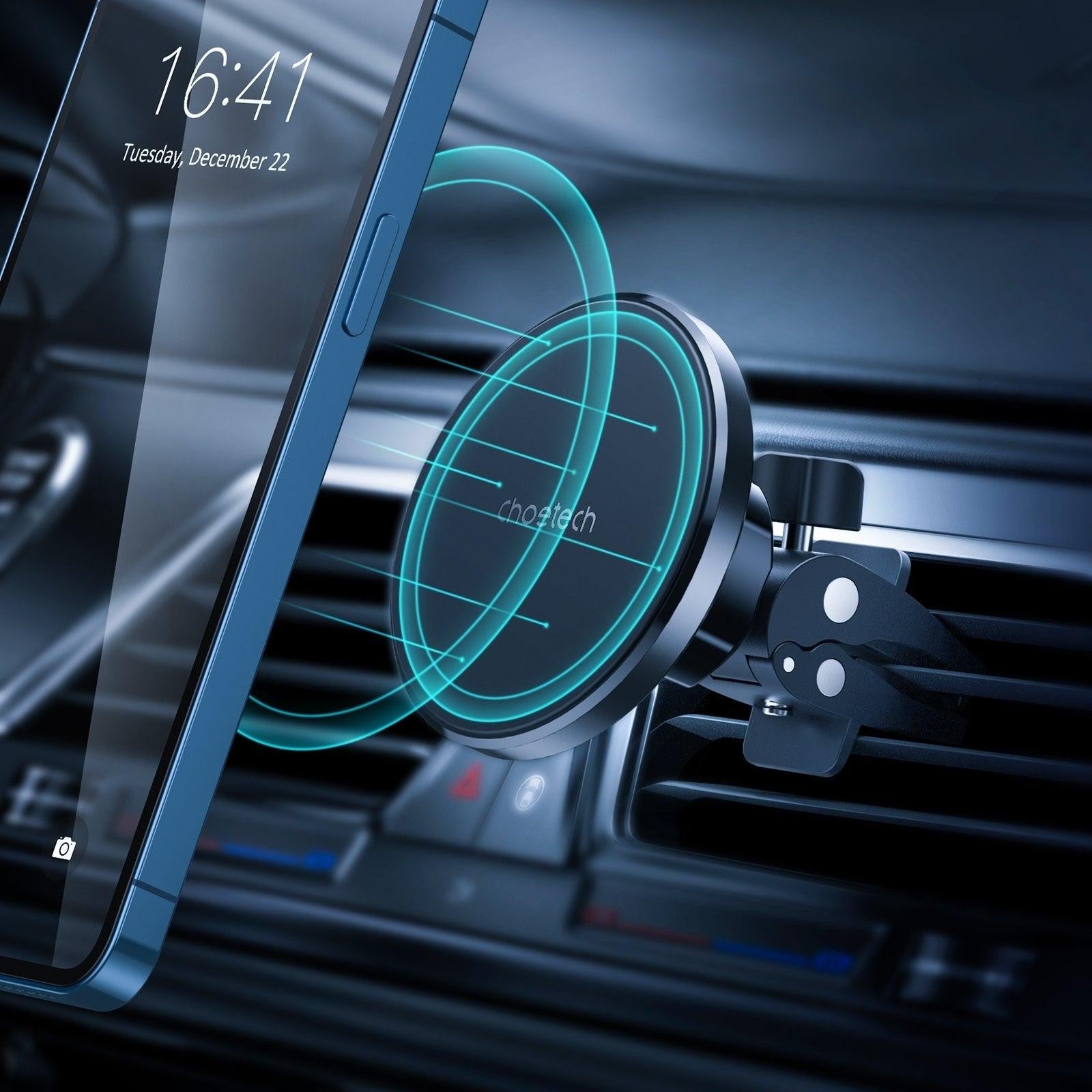 Choetech AT0003 Air Vent Magsafe Magnetic Phone Car Mount for iPhone 12 Deals499