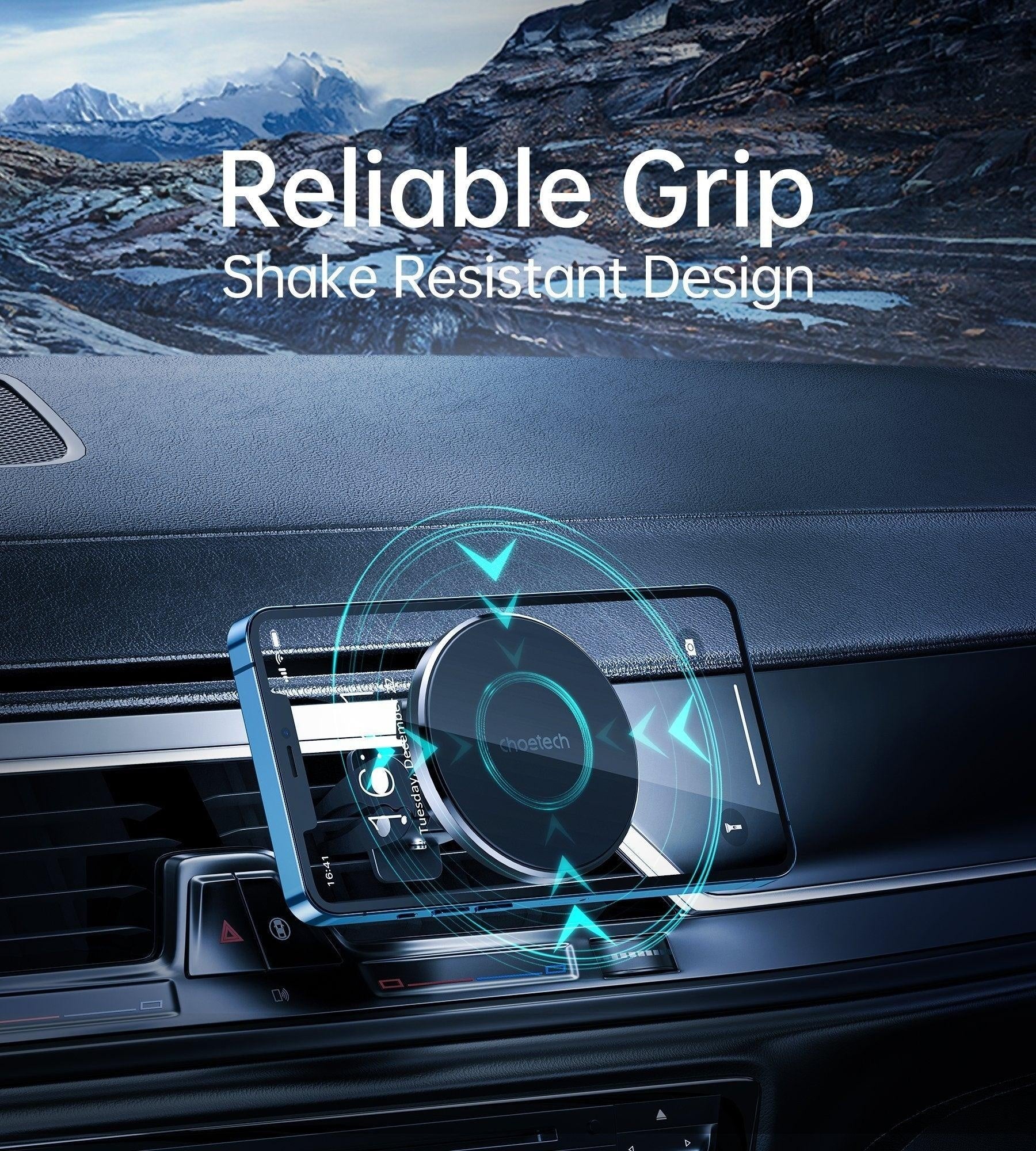 Choetech AT0003 Air Vent Magsafe Magnetic Phone Car Mount for iPhone 12 Deals499