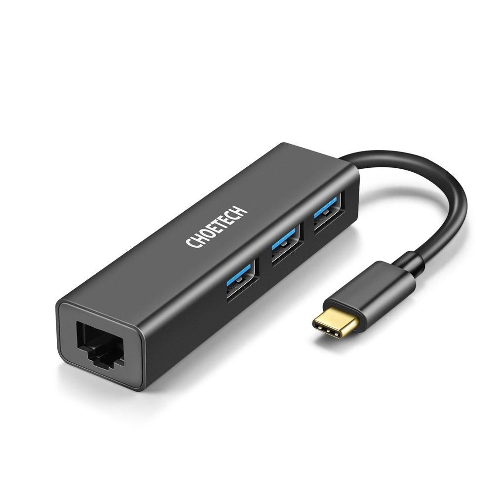 CHOETECH HUB-U02 USB-C To Ethernet Hub Deals499