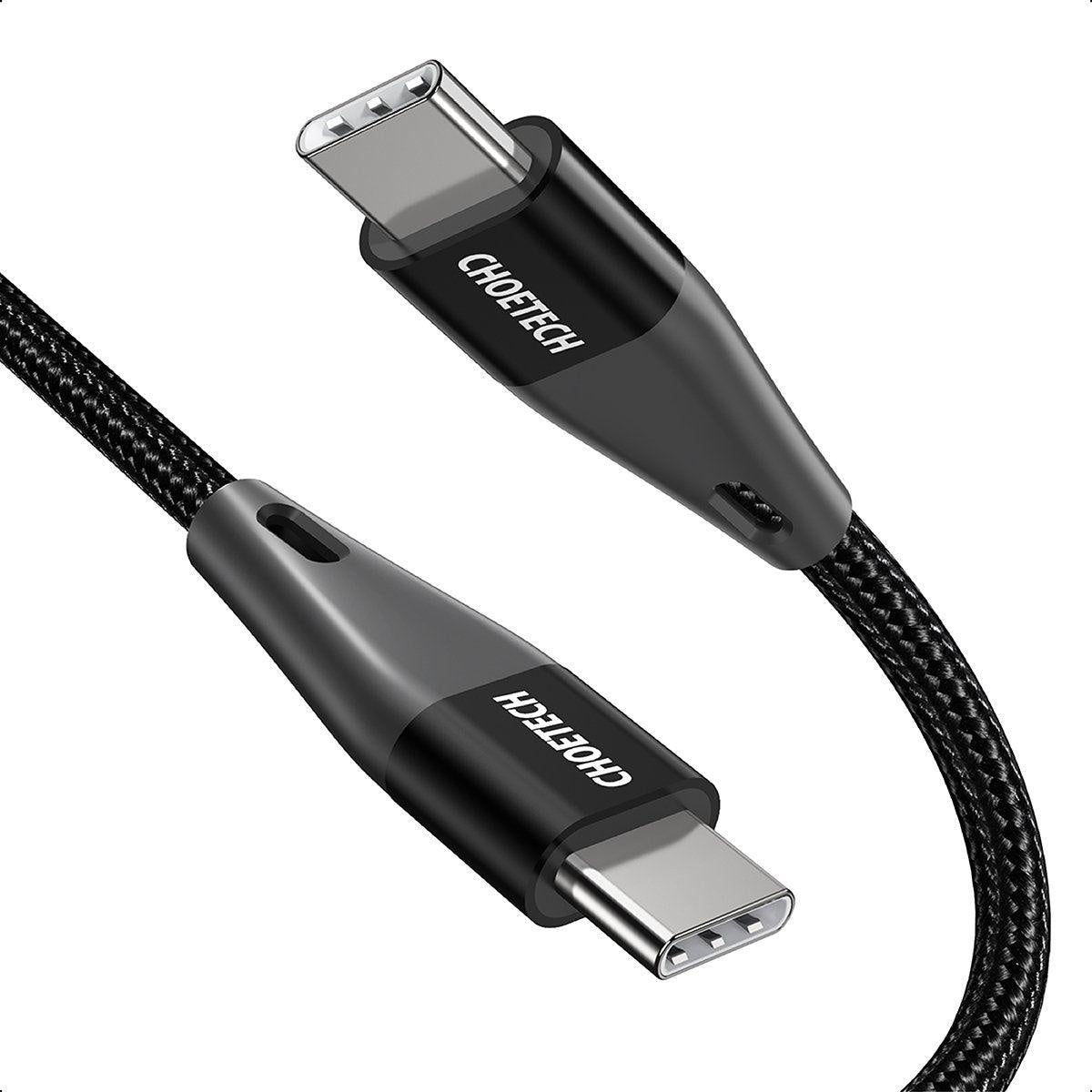 CHOETECH MIX00086 (XCC-1003 x2) 60W USB-C M to M 1.2m Cable 2pcs Combo Pack Deals499