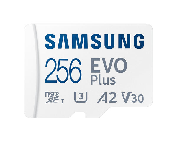 SamSung 256GB MB-MC256KA EVO Plus microSD Card 130MB/s with Adapter Deals499
