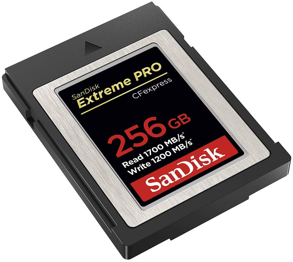 SanDisk 256GB Extreme PRO CFexpress Card Type B - SDCFE-256G-GN4NN READ 1700 MB/S WRITE 1200MB/S Deals499