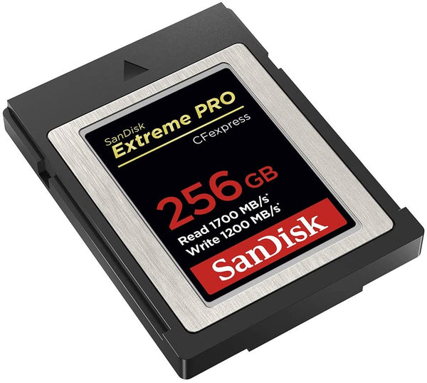 SanDisk 256GB Extreme PRO CFexpress Card Type B - SDCFE-256G-GN4NN READ 1700 MB/S WRITE 1200MB/S Deals499