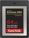 SanDisk 64GB Extreme PRO CFexpress Card Type B - SDCFE-064G-GN4NN READ 1500 MB/S WRITE 800MB/S Deals499