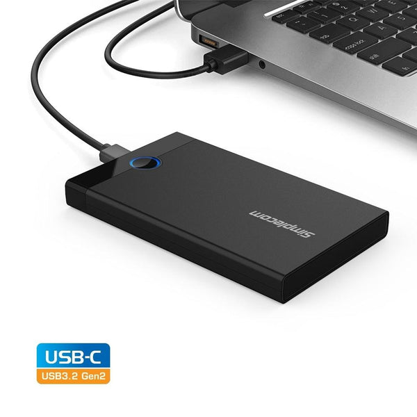 Simplecom SE229 Tool-free 2.5" SATA HDD SSD to USB-C Enclosure USB 3.2 Gen 2 Deals499