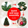 Christmas By Sas 1.8m Pine Christmas Tree 550 Tips Full Figured Easy Assembly Deals499