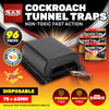 SAS Pest Control 96PCE Cockroach Tunnel Traps Non-Toxic Effective 75 x 63mm Deals499
