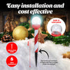 Christmas By Sas 24PCE Solar Candy Cane Stakes With Crackle Balls LED 35cm Deals499