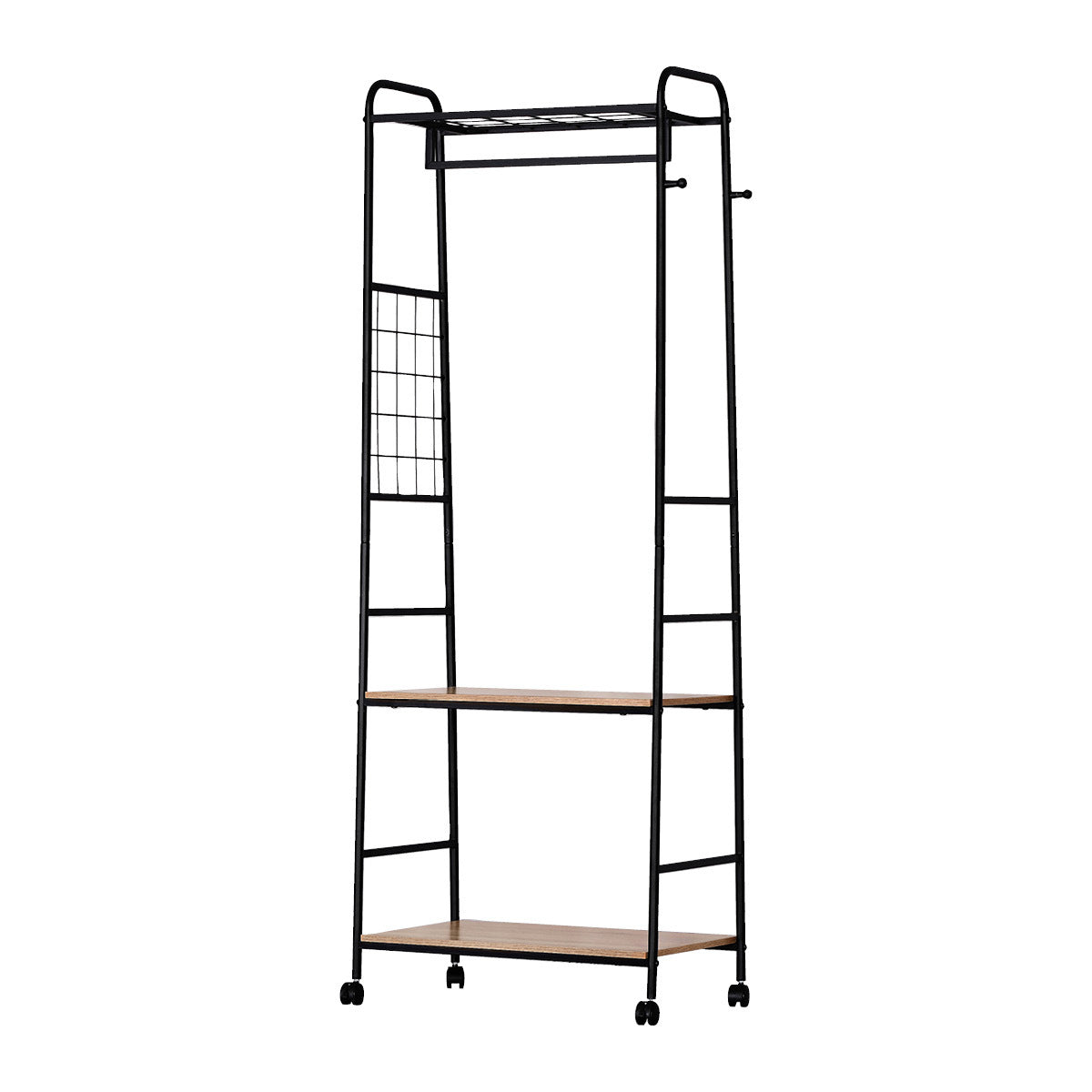 Home Master Garment Rack & Shelving 2 Tier Sleek Stylish Modern Design 1.71m Deals499