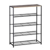 Home Master Display Shelf/Rack 5 Tier Sleek Modern Industrial Design 83cm Deals499