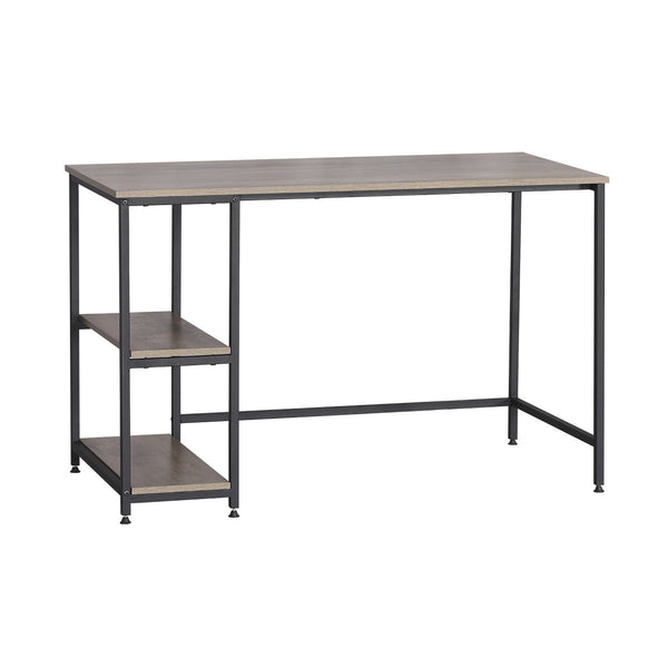 Home Master Office Desk &amp; Storage Shelves 2 Tier Stylish Modern Design 77cm Deals499