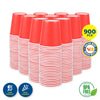 Party Central 900PCE Red Paper Cups Disposable Leak Resistant 200ml Deals499