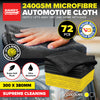 Handy Automotive 72PCE Microfibre Automotive Cloth Streak Free 30 x 38cm Deals499