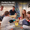 Christmas By Sas 1.8m Pine Tree 210 Multi-Colour LED Lights With 8 Functions Deals499