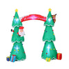 Christmas By Sas 3m x 2.4m Christmas Tree Arch Self Inflating LED Lights Deals499