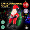 Christmas By Sas 1.9m Santa & His Reading Chair Self Inflating LED Lighting Deals499