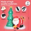 Christmas By Sas 2m Santa Puppy & Tree Built-In Blower Bright LED Lighting Deals499