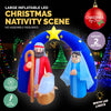 Christmas By Sas 2m Nativity Scene Baby Jesus Self Inflating LED Lighting Deals499