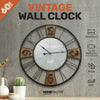 Home Master Wall Clock Large Vintage Design Stylish Metal Accents 60cm Deals499