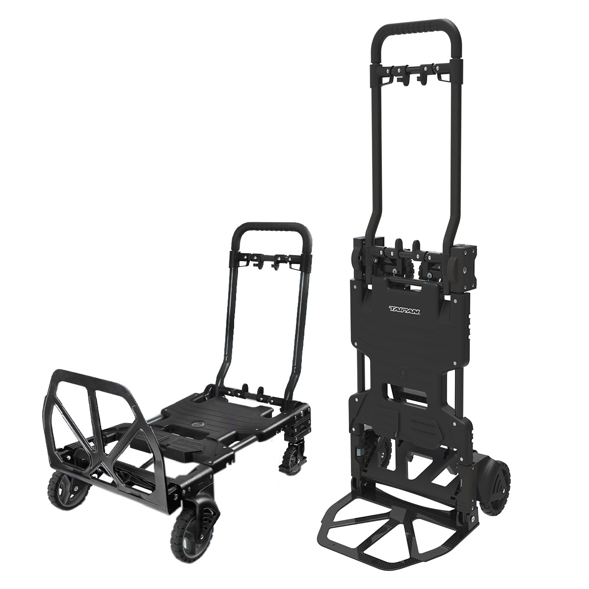 Taipan 65-125KG Foldable Trolley Cart Aluminium 2-In-1 Design Adjustable Deals499