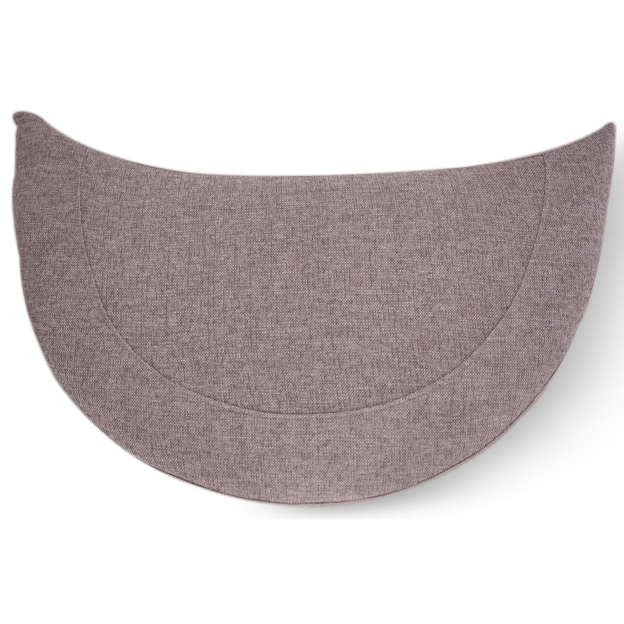 Sunshine Single Sofa Chair Fabric Swivel Ottoman - Grey Deals499